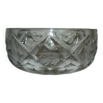 Saint louis camargue crystal salad bowl cut