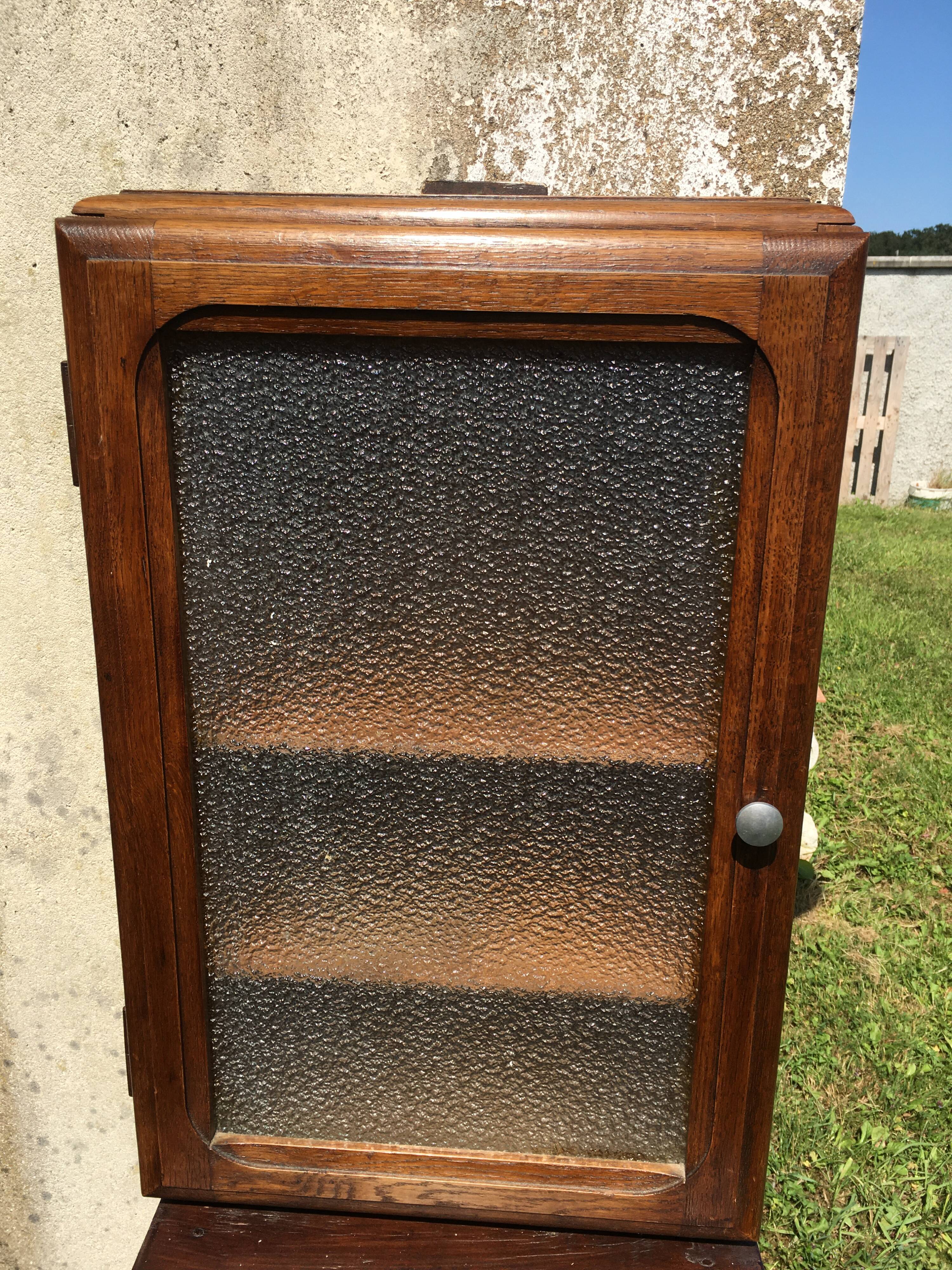 High glazed oak furniture