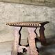Brutalist oak coffee table 1940-50