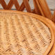 French bohemian set of 2 bamboo chairs from the 1960