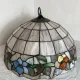 Stained glass pendant