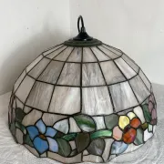 Stained glass pendant
