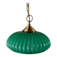Green opaline chandelier