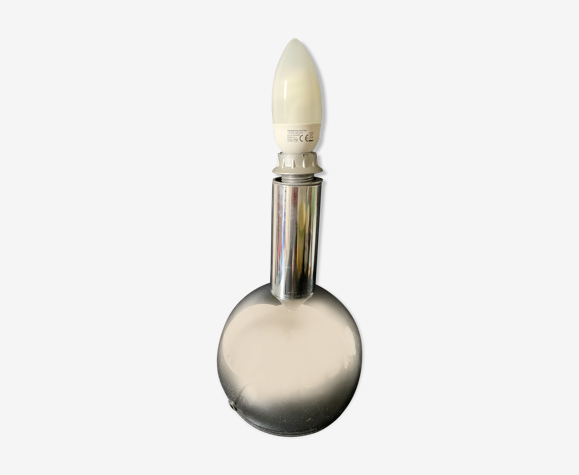 Vintage chrome lamp foot