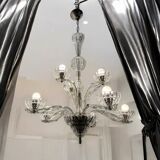 Art Deco Murano Glass Chandelier 1940’s