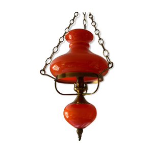 Lustre vintage orange