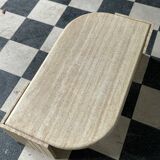 Vintage travertine coffee table
