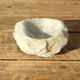 Empty pocket bowl and charging in natural raw Celestite 11 cm