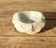 Empty pocket bowl and charging in natural raw Celestite 11 cm