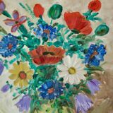 Floral still life by Carin Brandels Engqvist