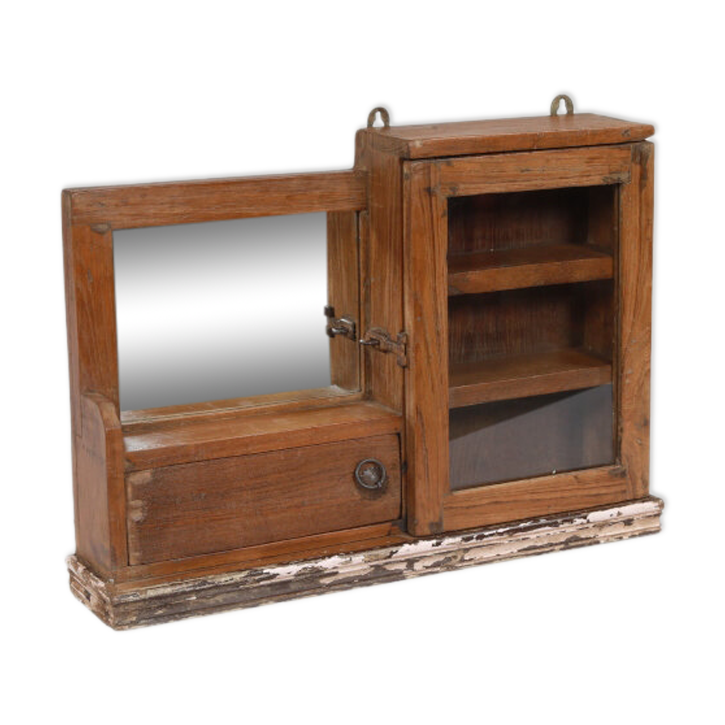 Ancient Mural Tablet Barbier Mirror Art Deco Piece of Origin India