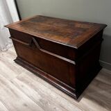19th-century oak chest