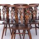Set of 6 Mid-Century Elm Dining Chairs by Ercol – English Chairs, 1960s