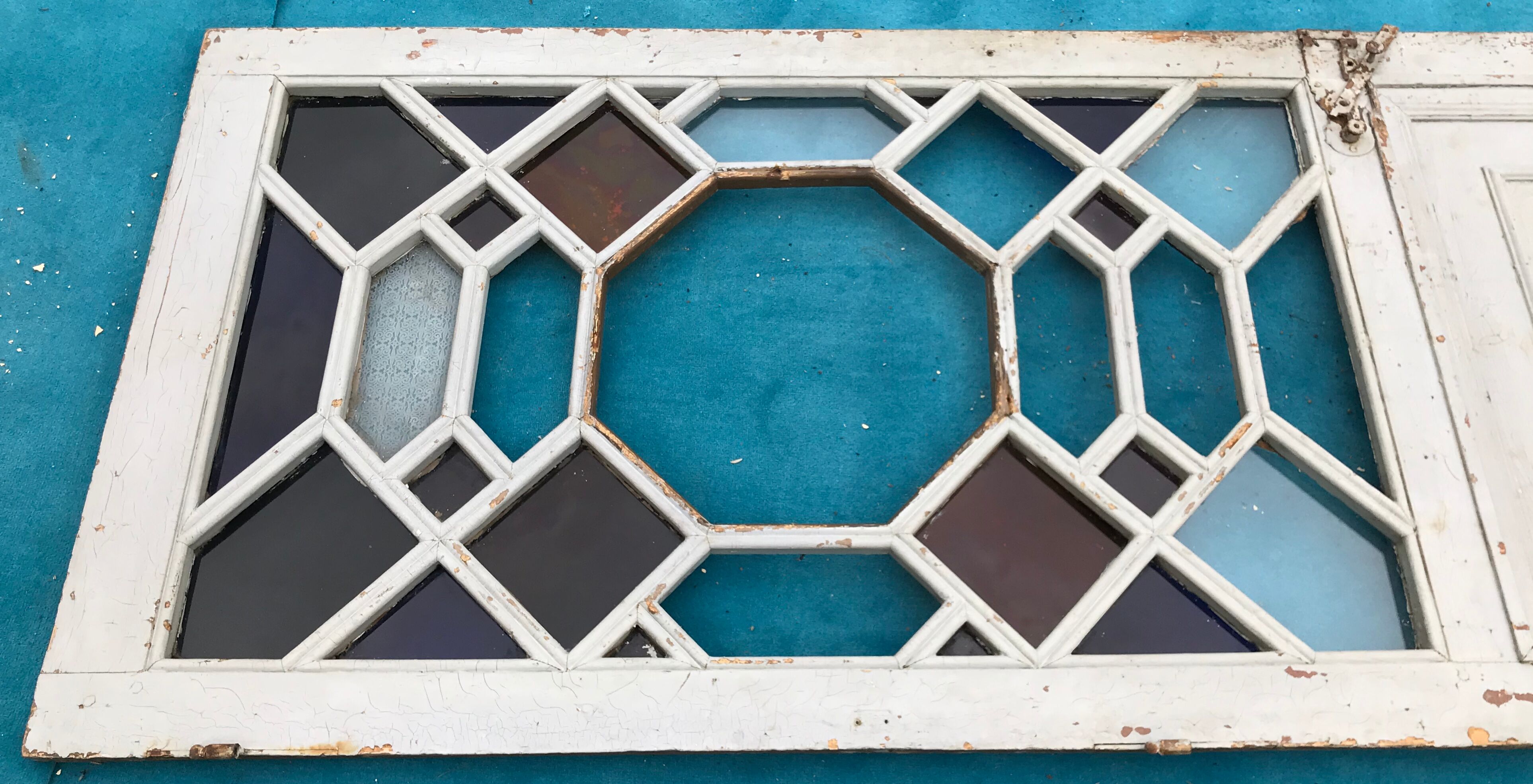 19th-century window door