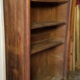 Parisian wardrobe transformed into a library