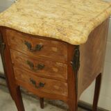 Pair bedside table style Louis XVI