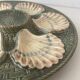 Assiette a huitres barbotine