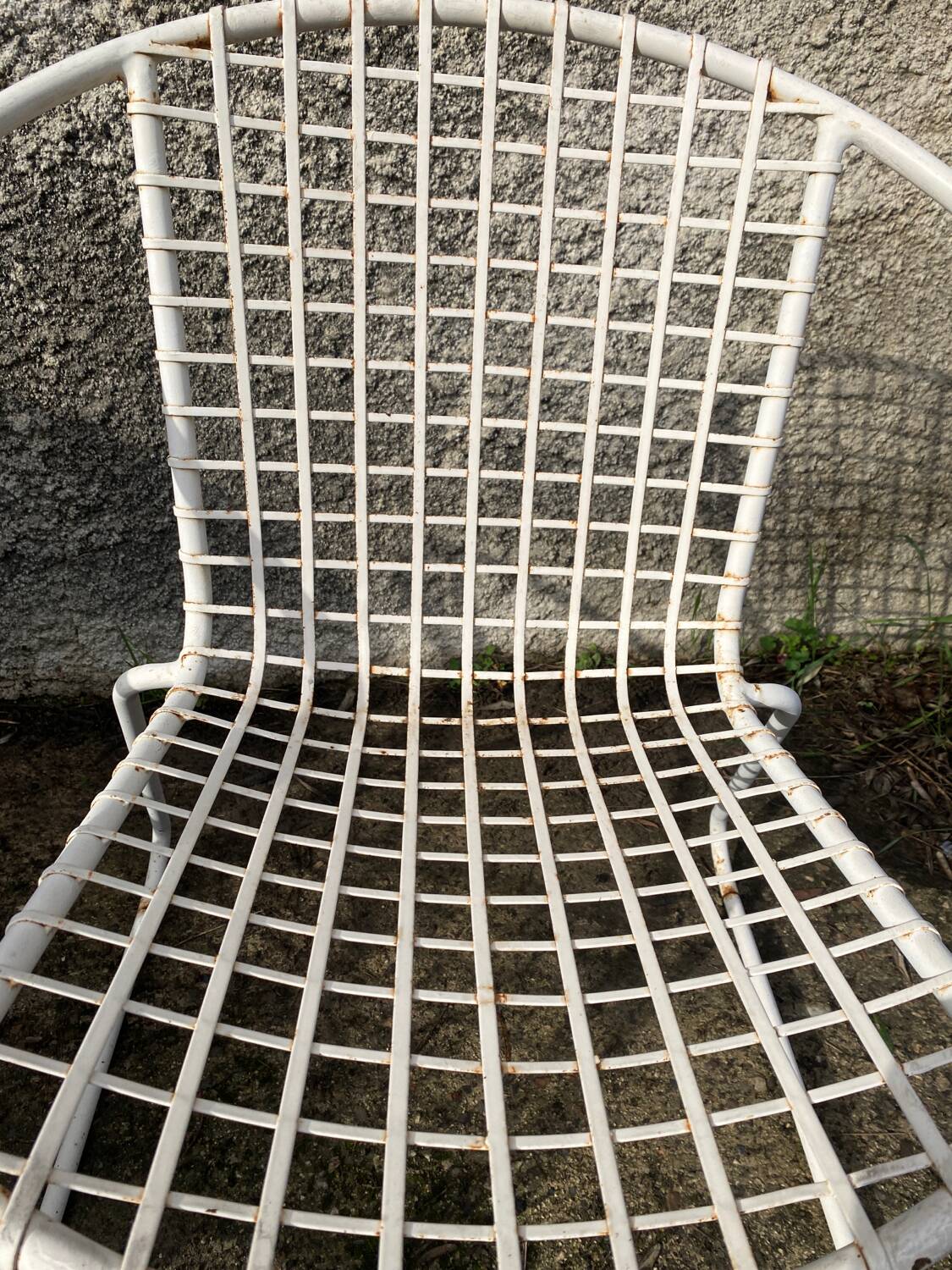 Designer metal chairs