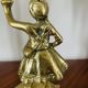Pair of candelabra Candle holders Antique in gilded bronze style