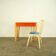Children's vintage desk with chair, beech and formica, 60s