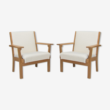 Fauteuils d'Hans Wegner pour Getema, danois des années 1960