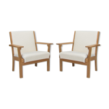 Fauteuils d'Hans Wegner pour Getema, danois des années 1960