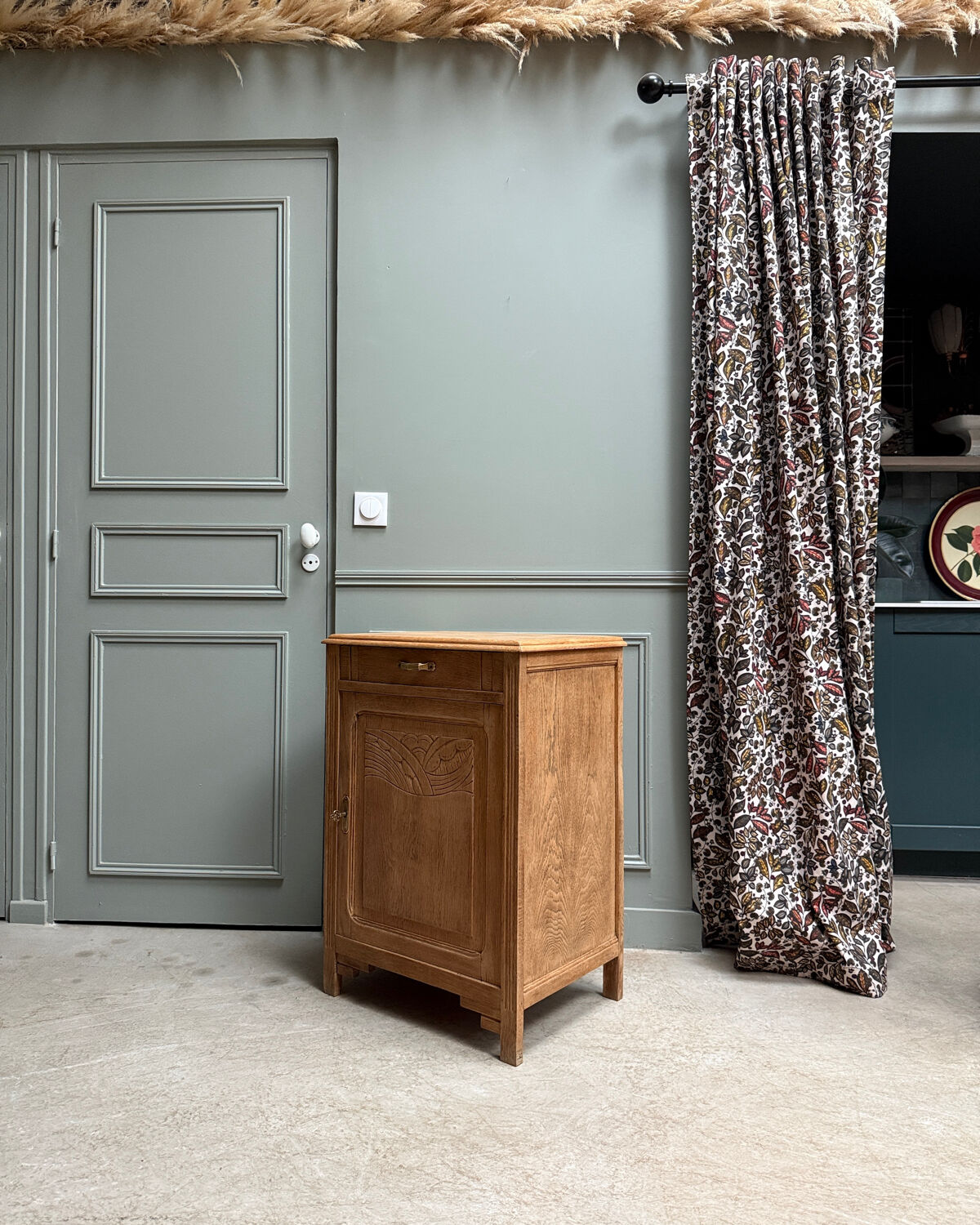 Art Deco oak confiturier (renovated)