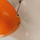 One of the original Flowerpot vp1 enamel lamps, designed by Verner Panton.