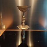Vintage bronze candle holder