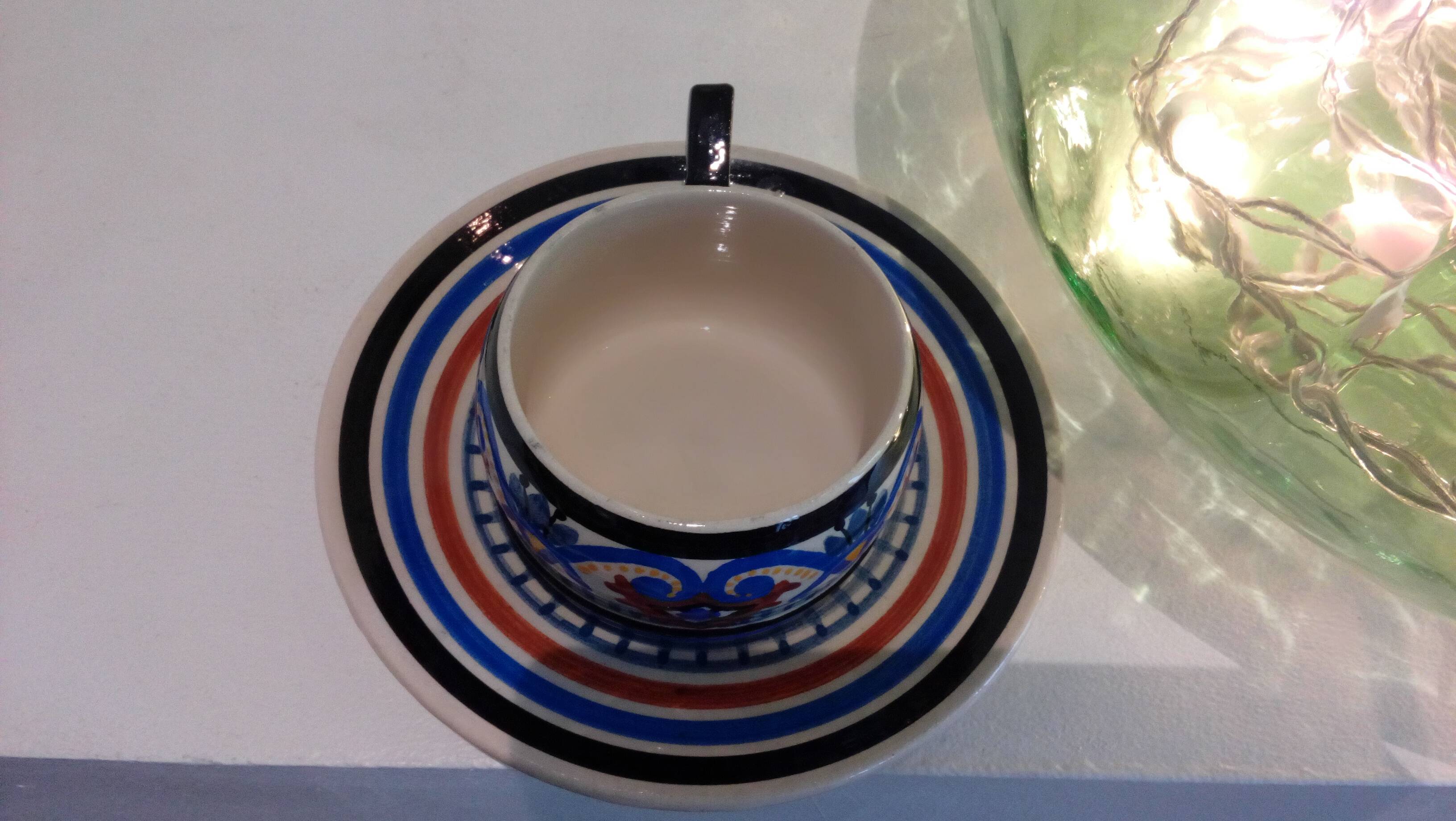 Paul Fouillen Quimper blue Cup