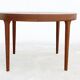 Danish round table by Oluf Th. Larsen Scandinavian teak vintage 1960
