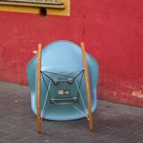 Rocking chair RAR bleu de Charles Eames