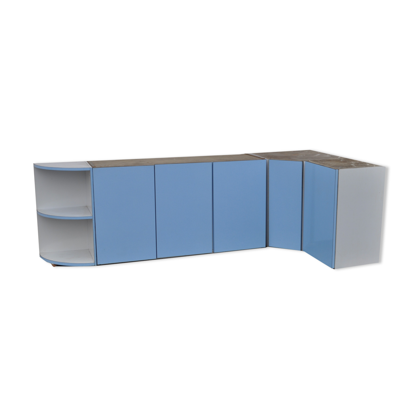 Wall cupboard in formica