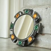 Atelier Berlemont Ceramic Wall Mirror 1960s