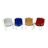 4 outdoor armchairs - 1950s - France