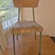 Child's desk with chair in its original condition.