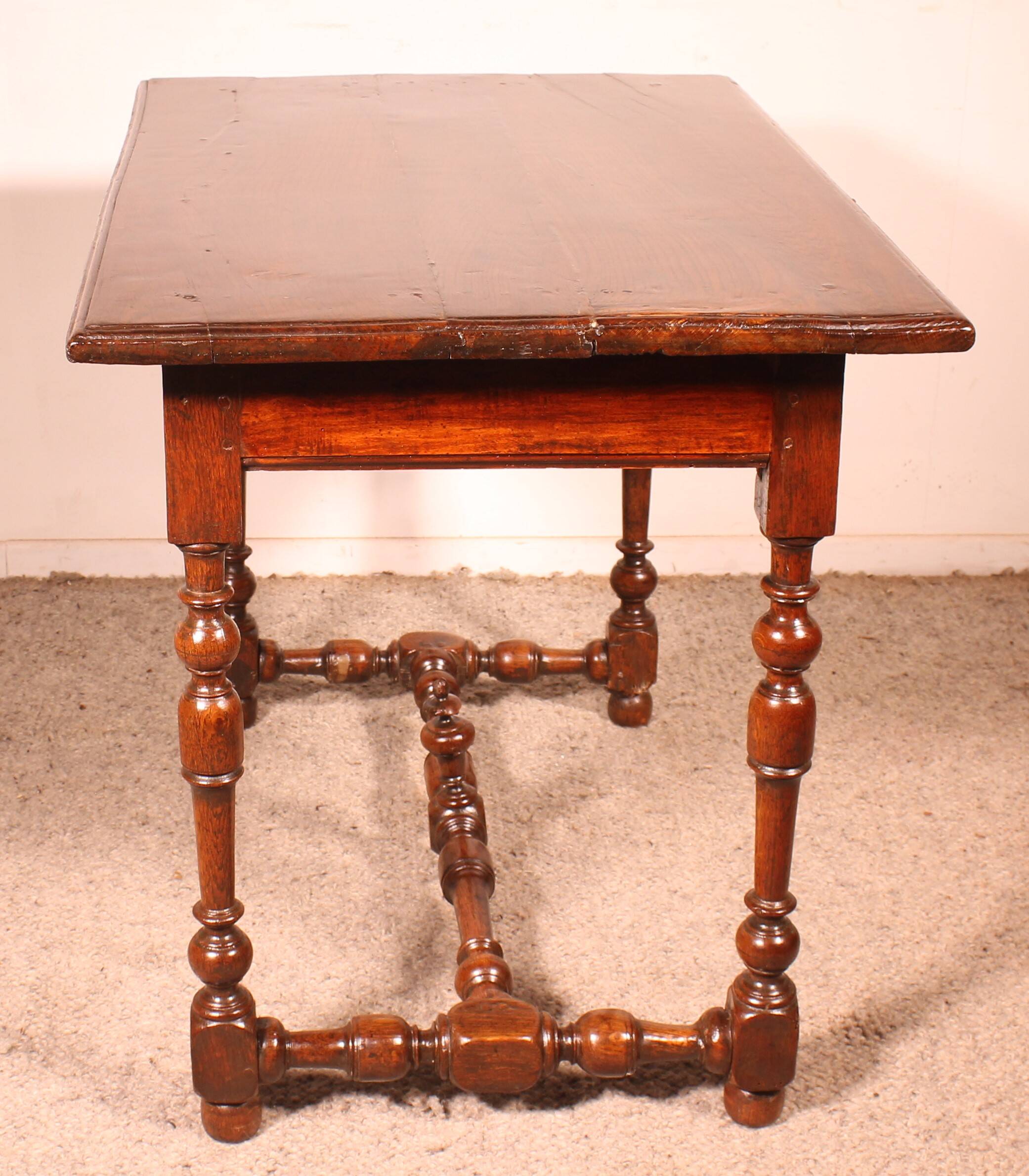 Louis XIII Oak Table - 17th Century