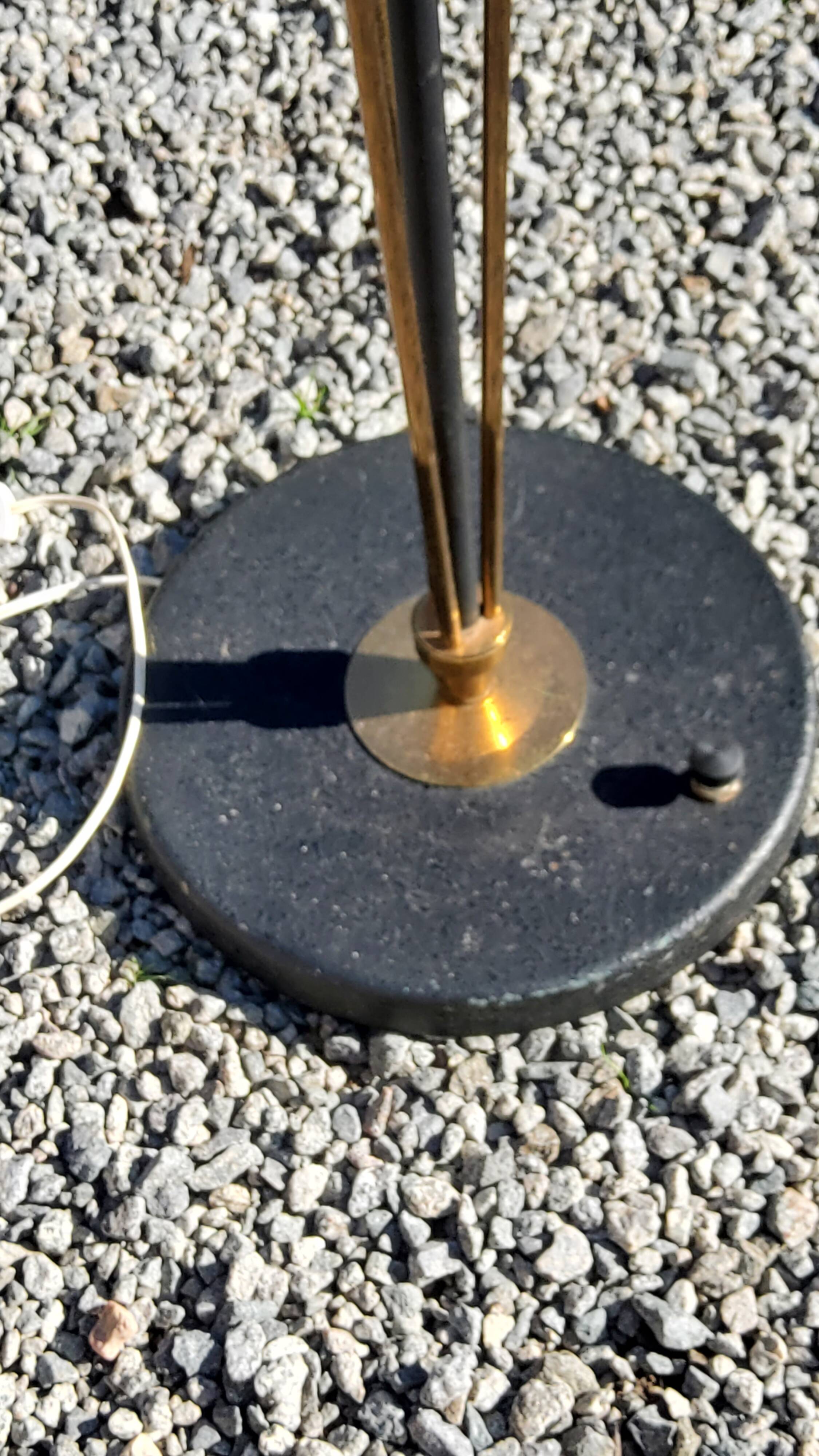 Vintage floor lamp from the 60s from Lunel