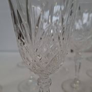 Ensemble de 20 verres en cristal taillé à la main (1985)