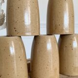 Set of Beige Digoin Cups