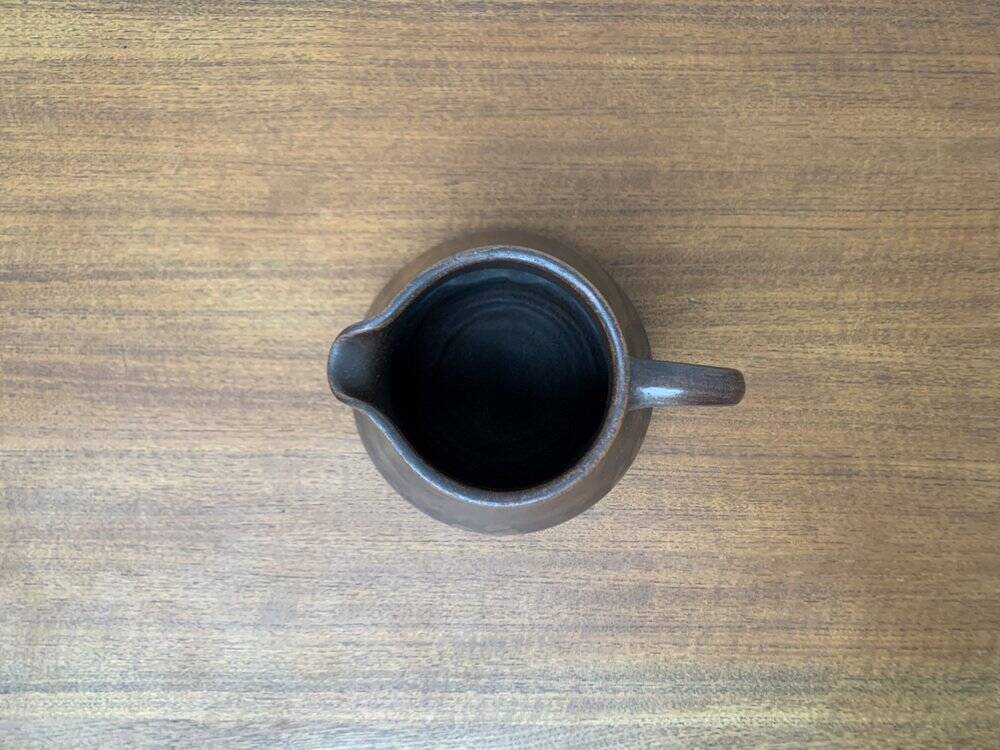 Large Vase Carafe of German Studio Pottery from the Mid-Century by Heinz Theo Dietz, 1960s