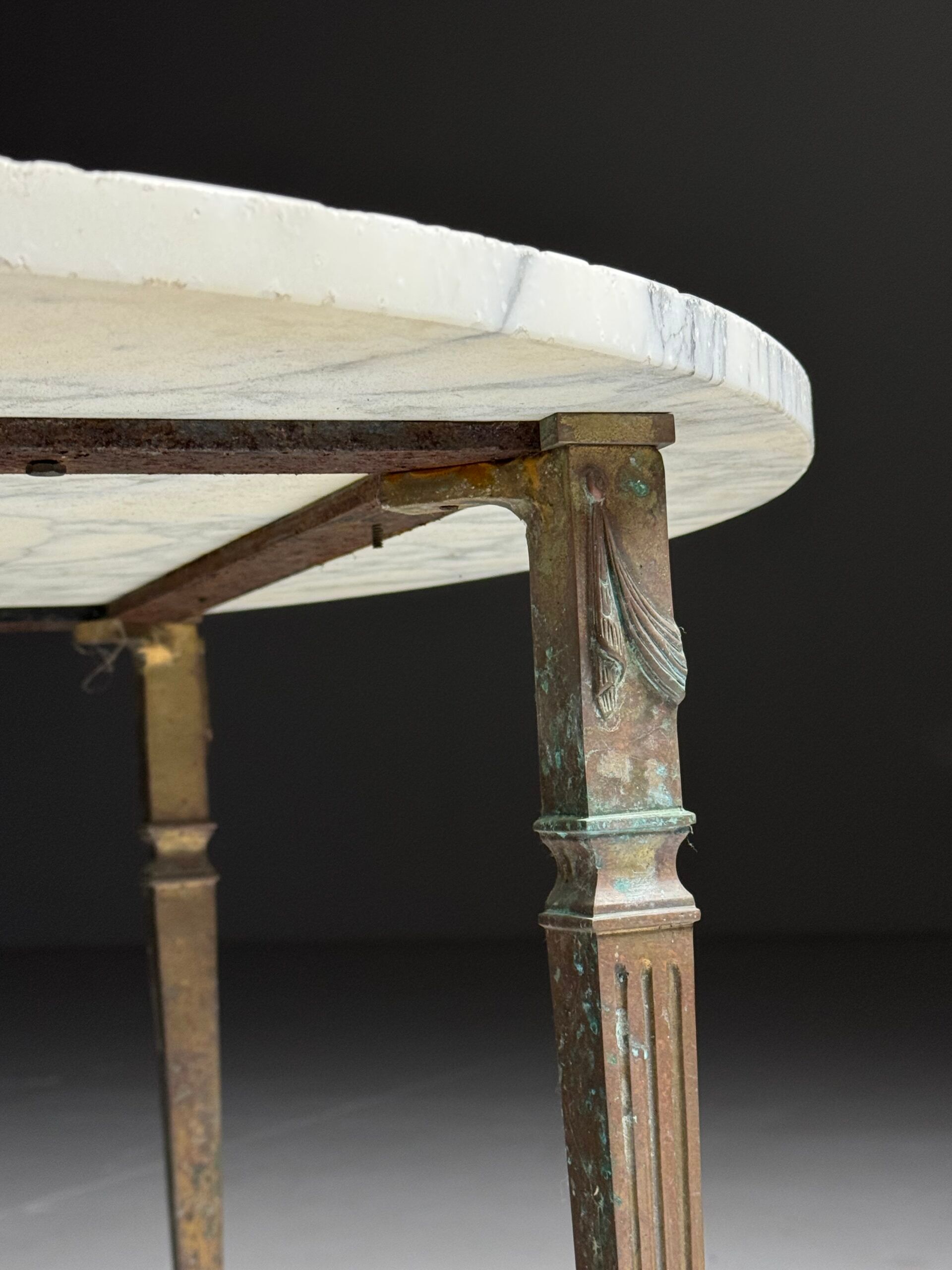 Vintage marble coffee table