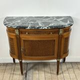 Half-moon commode in the Louis XVI style