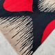 Scandinavian Rya rug, 1970s