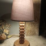 Lampe géométrique style charles dudouyt