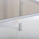 Vintage Roche Bobois table in chrome and smoked glass, 70s