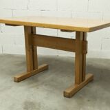 Charlotte Perriand Les Arcs rectangular dining table 1960