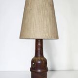 Stoneware lamp from Puisaye