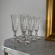 19th-century crystal flutes