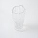 Vase en verre glacé, design danois, années 1970, fabriqué au Danemark